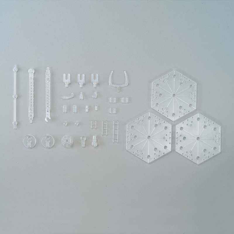 Action Base 4 Clear | Supporto Espositivo per Gunpla