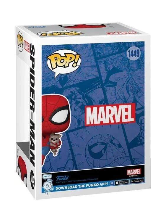 Funko POP! Marvel: Spider-Man - Spiderm-Man with Sandwich the Dog 1449