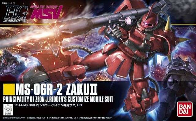 HG Zaku II Johnny Ridden Custom 1/144