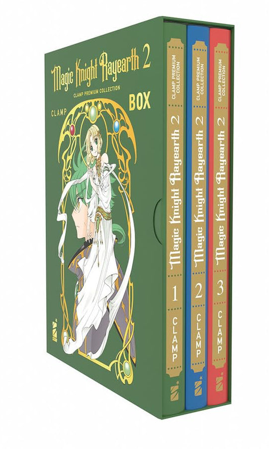 MAGIC KNIGHT RAYEARTH CLAMP 2 PREMIUM COLLECTION - COFANETTO (VOL.1-3)