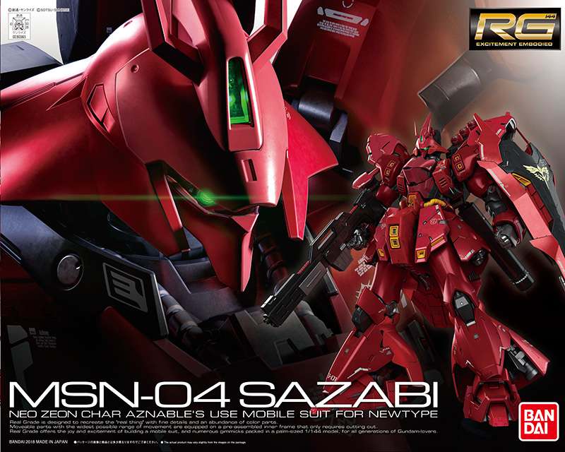 RG MSN-04 Sazabi 1/144