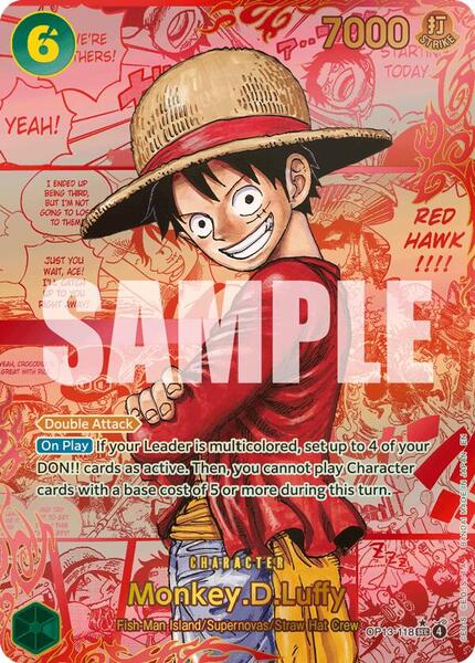 One Piece Card Game - Carrying on His Will OP-13 - Display da 24 Buste (ENG)