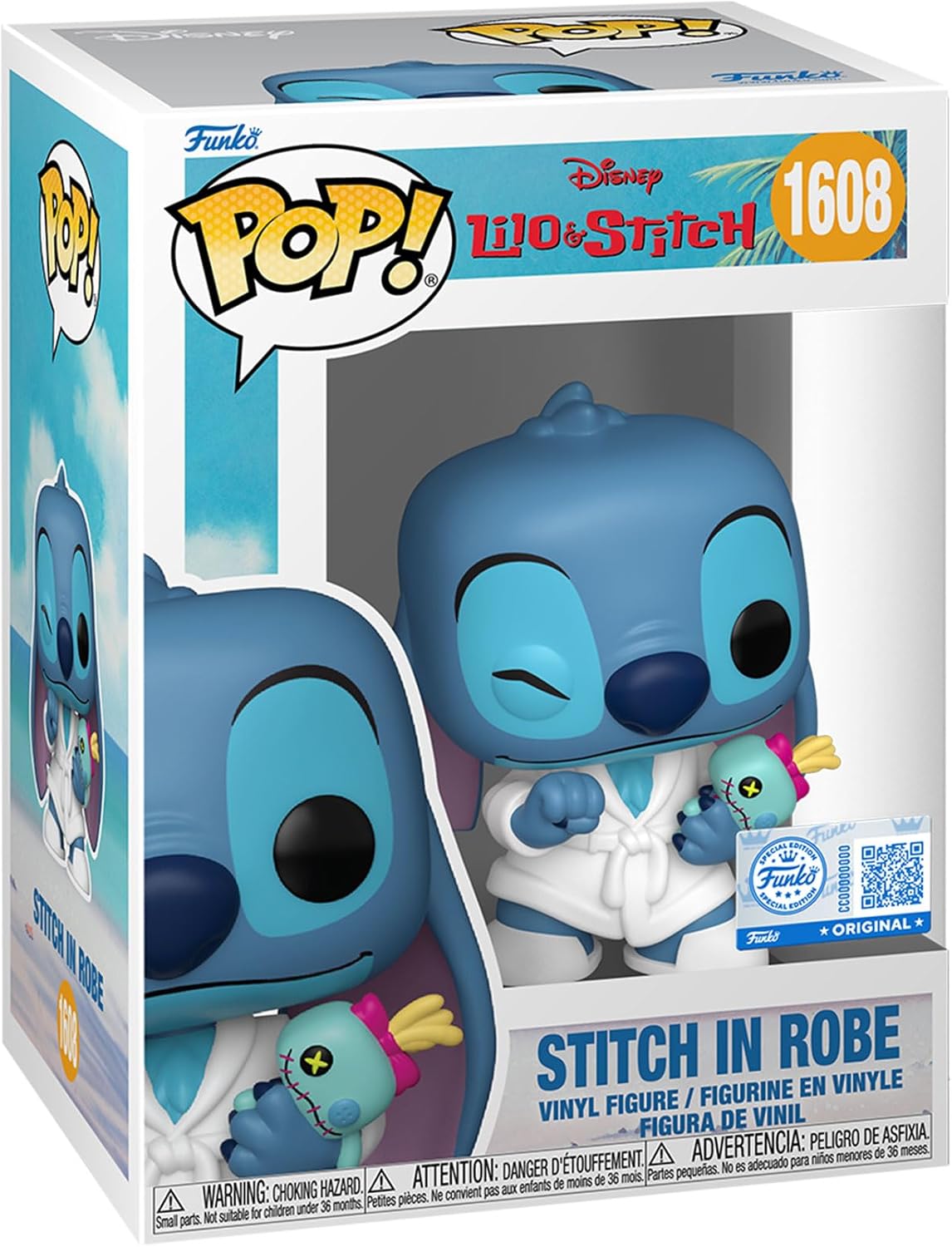 Funko POP! Disney: Lilo&Stitch -  Stitch in Robe 1608