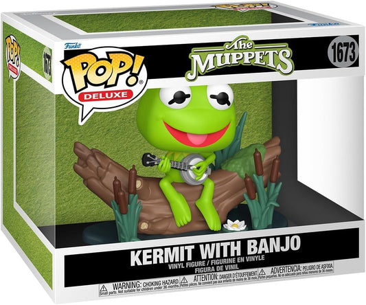 Funko POP! Deluxe: The Muppets - Kermit With Banjo 1673