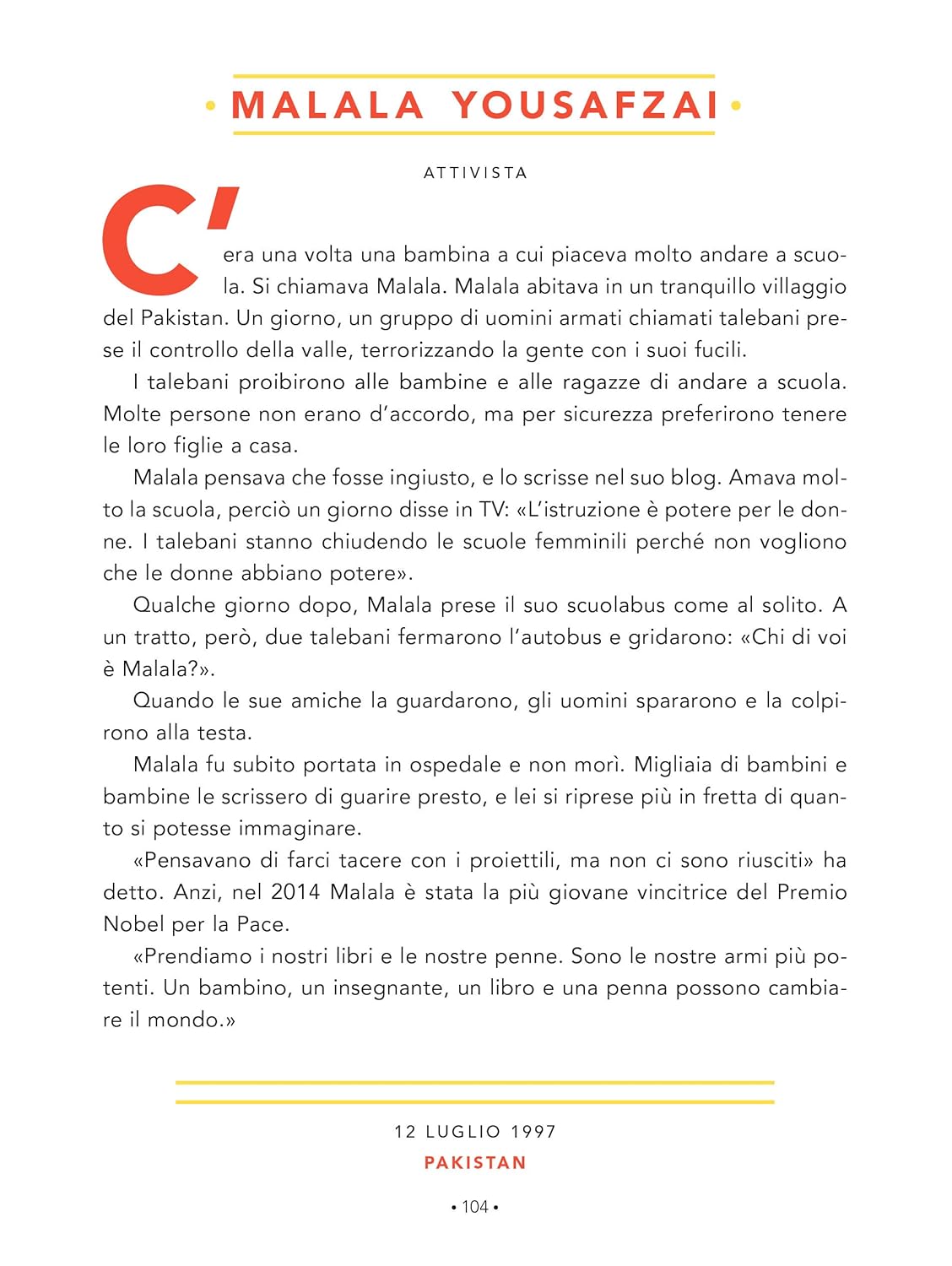 Storie della Buonanotte per Bambine Ribelli