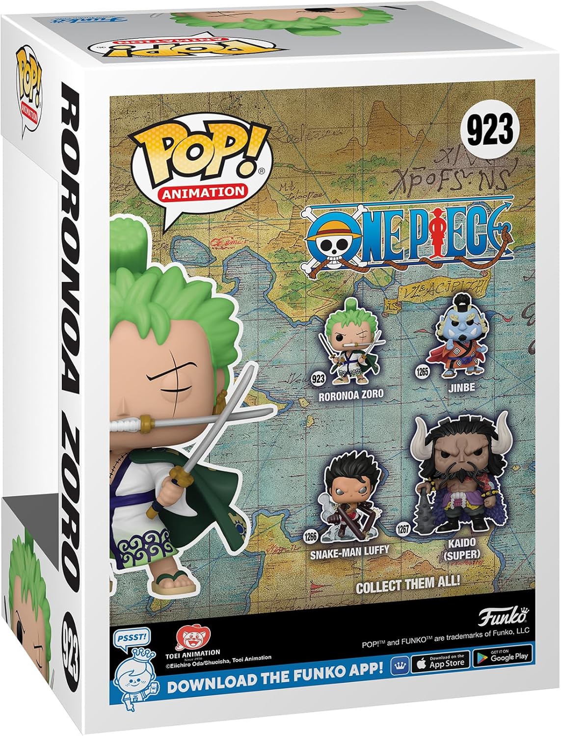 Funko POP! Animation: One Piece - Roronoa Zoro 923