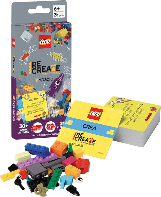 LEGO RECREATE – ACTIVITY CARDS – SPAZIO – PRIMA RELEASE