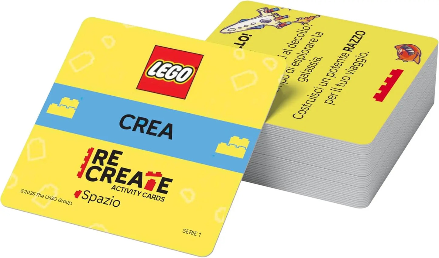 LEGO RECREATE – ACTIVITY CARDS – SPAZIO – PRIMA RELEASE