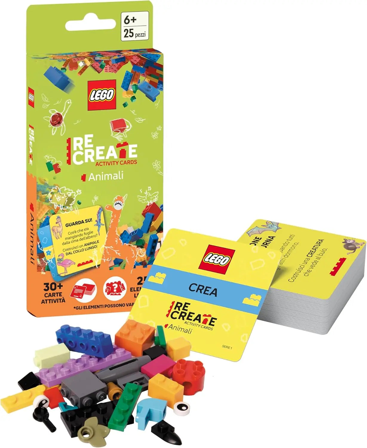 LEGO RECREATE – ACTIVITY CARDS – ANIMALI – PRIMA RELEASE