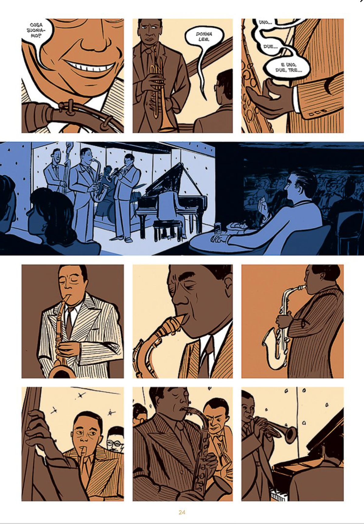 Mile Davis - Assolo a Fumetti