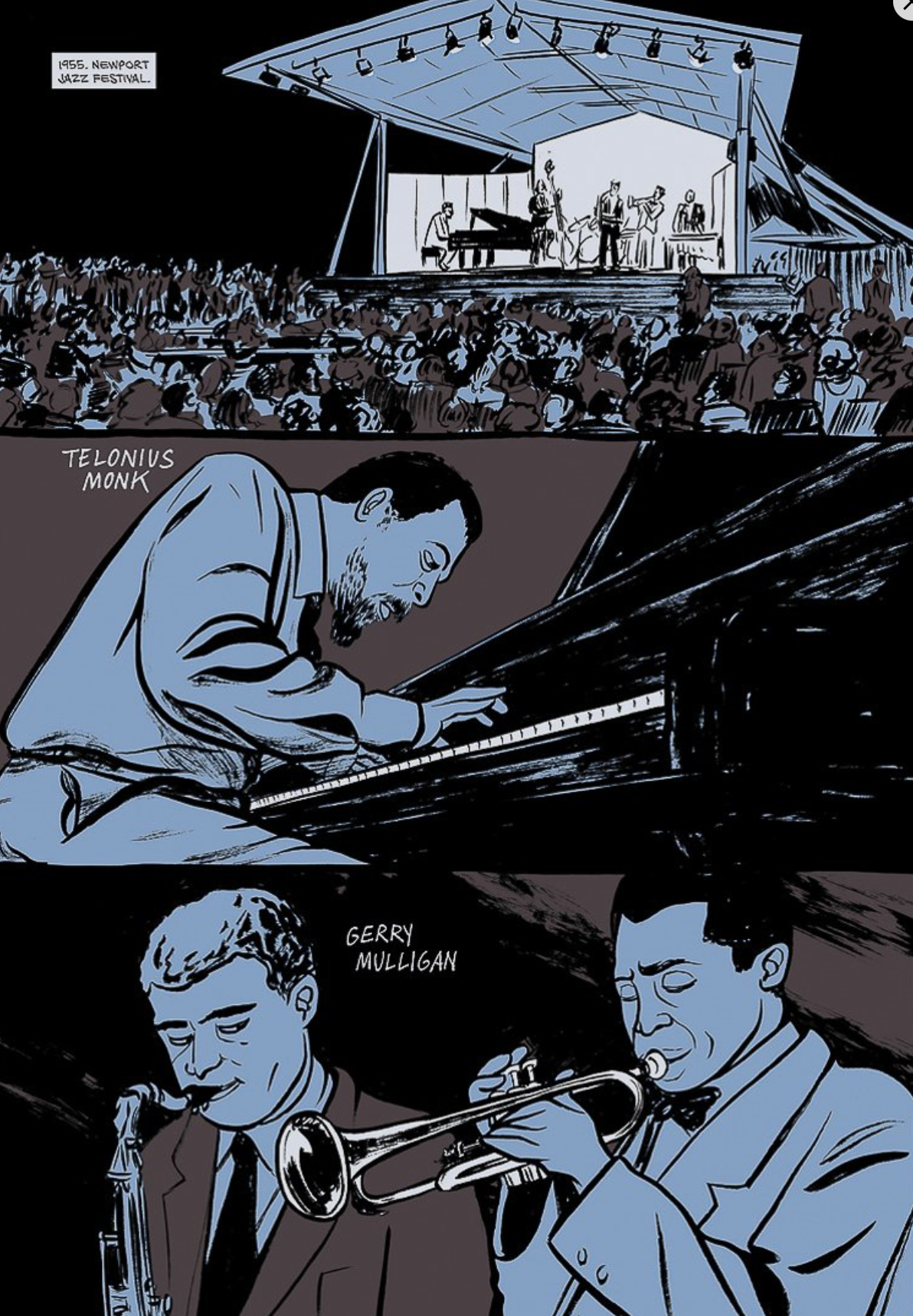 Mile Davis - Assolo a Fumetti