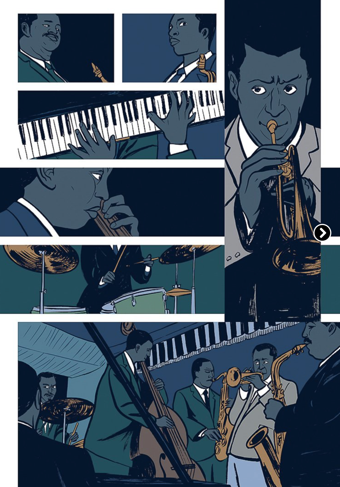 Mile Davis - Assolo a Fumetti